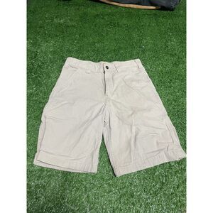 Carhartt Cargo Shorts Men’s 30 Tan Workwear Utility Canvas Durable
